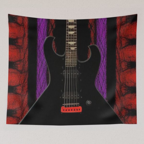 Item preview, Abstract Guitar Graffiti Music Art designed and sold by TheDarkWardrobe.