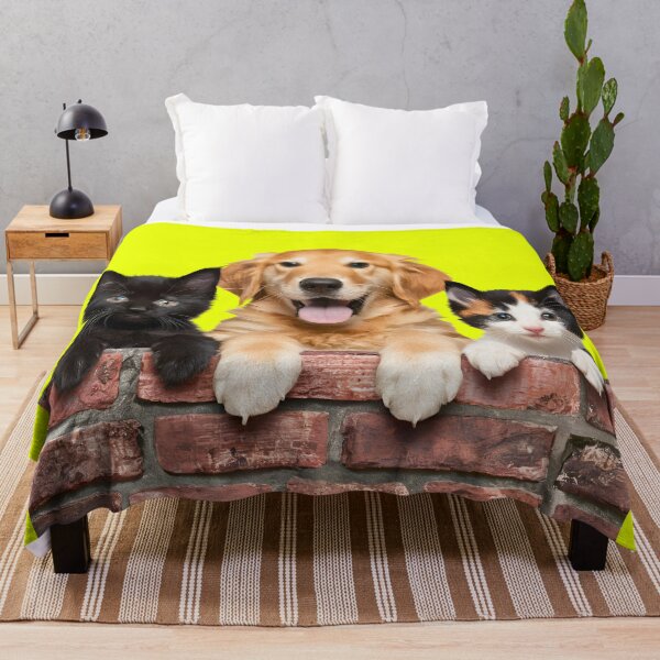 Item preview, cats and dog peeking designed and sold by kateds14.