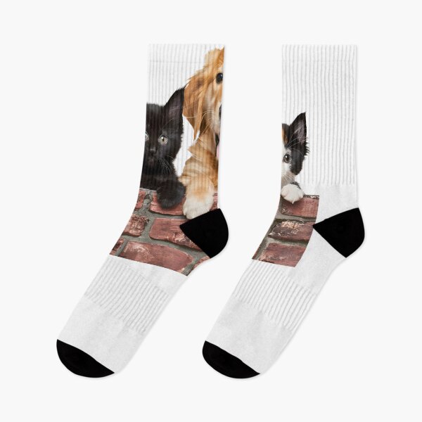 Item preview, cats and dog peeking designed and sold by kateds14.