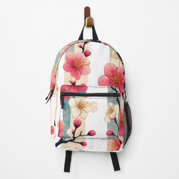 Item preview, Cherry Blossom Stripes Pattern designed and sold by RkskArt.