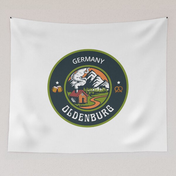 Item preview, Oldenburg Germany Green Emblem designed and sold by World Designs.