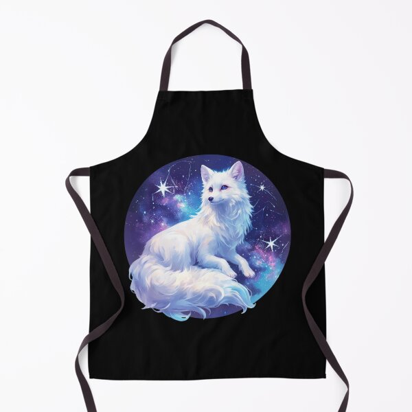 Item preview, Cyber White Fox // Aesthetic White Fox // Galaxy and Stars // Animal Cute Art // Gaming Aesthetic Stickers designed and sold by SMARTKIT DESIGNAGENCY.