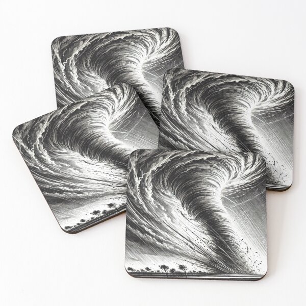 Item preview, Tornado Scene - Natural Disaster designed and sold by Blink Art Studio.