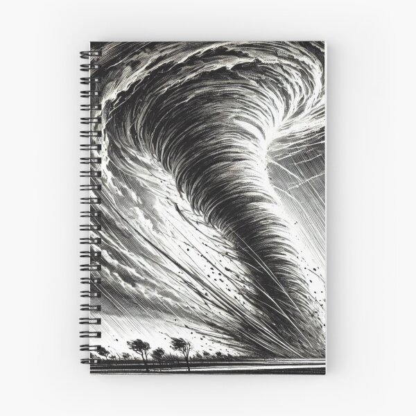 Item preview, Tornado Scene - Natural Disaster designed and sold by Blink Art Studio.