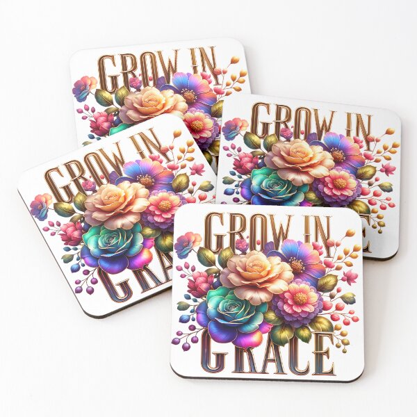 Item preview, Grow in grace designed and sold by WideIsTheGate.