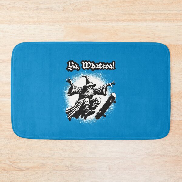 Item preview, Skater Wizard ‘Ya, Whateva!’ Design – Cool Gothic Skateboarding Art designed and sold by prismatic1111.