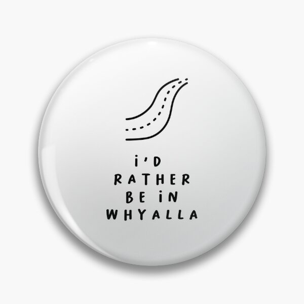 Item preview, I'd Rather be in Whyalla | Typography Design | Minimalist Aesthetic designed and sold by RM-Journey.