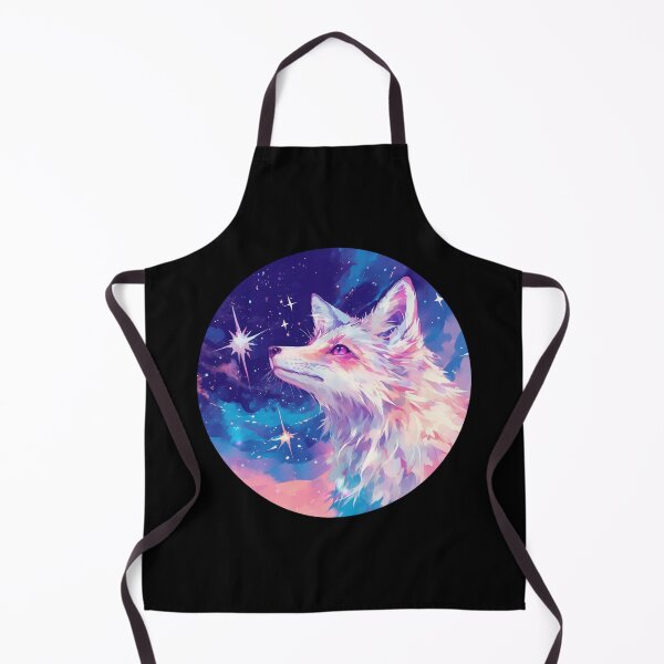 Item preview, Cyber White Fox // Aesthetic White Fox // Galaxy and Stars // Animal Cute Art // Gaming Aesthetic Stickers designed and sold by SMARTKIT DESIGNAGENCY.