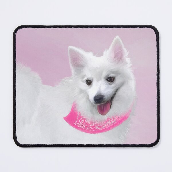 Item preview, American Eskimo Dog Painting Original Animal Art designed and sold by alpendesigns.