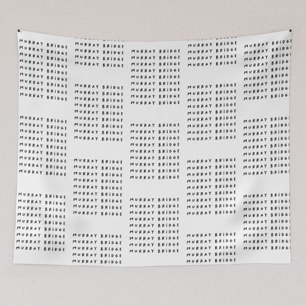 Item preview, Murray Bridge | Typography Design | Minimalist Aesthetic designed and sold by RM-Journey.