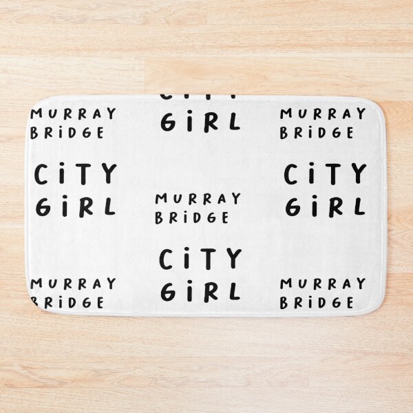 Item preview, Murray Bridge CITY GIRL | Typography Design | Minimalist Aesthetic designed and sold by RM-Journey.