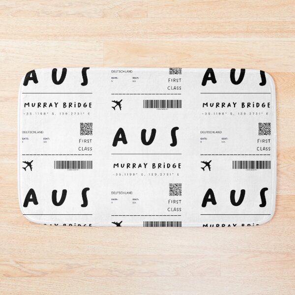 Item preview, Murray Bridge | Plane Ticket Design | Traveling | Tourists designed and sold by RM-Journey.