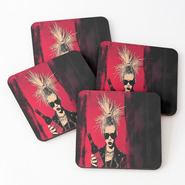 Item preview, MERLOT PUNK : SIMMER RED version  designed and sold by Zen Candy 3000 Travis Nicholas Zariwny.