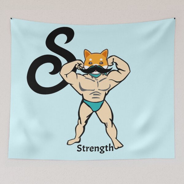 Item preview, S is for Strength designed and sold by LionBrew.