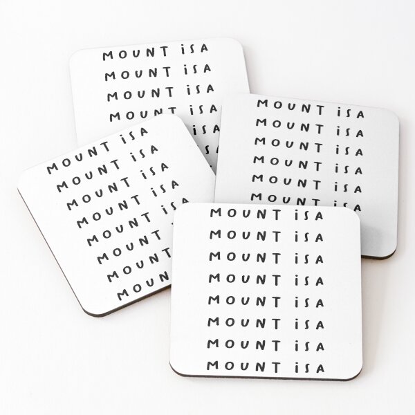 Item preview, Mount Isa | Typography Design | Minimalist Aesthetic designed and sold by RM-Journey.