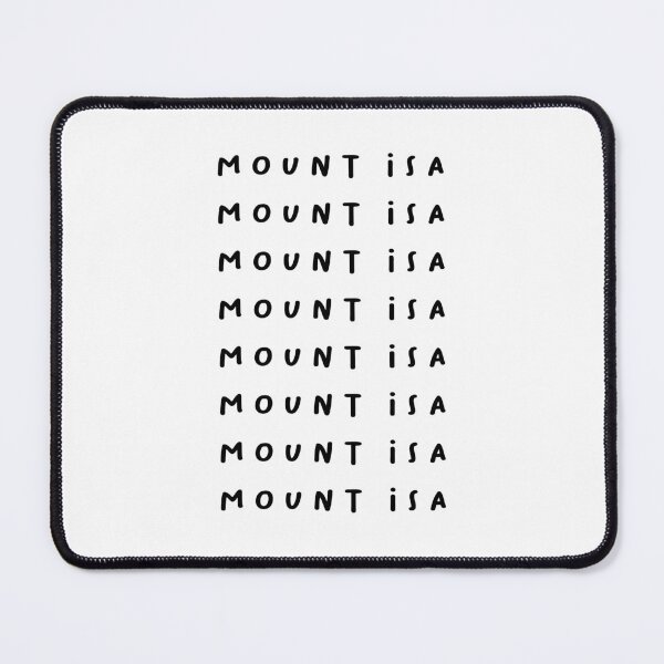 Item preview, Mount Isa | Typography Design | Minimalist Aesthetic designed and sold by RM-Journey.