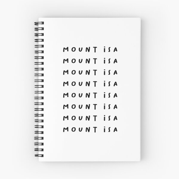 Item preview, Mount Isa | Typography Design | Minimalist Aesthetic designed and sold by RM-Journey.