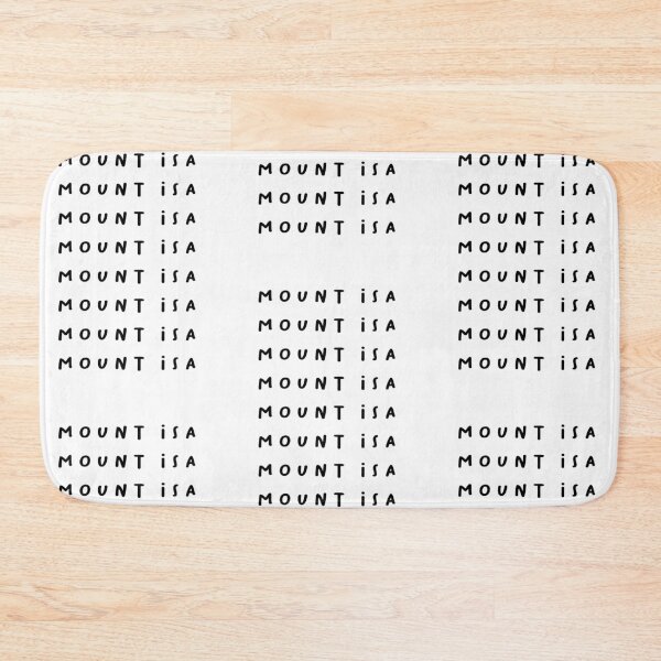 Item preview, Mount Isa | Typography Design | Minimalist Aesthetic designed and sold by RM-Journey.