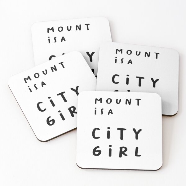 Item preview, Mount Isa CITY GIRL | Typography Design | Minimalist Aesthetic designed and sold by RM-Journey.