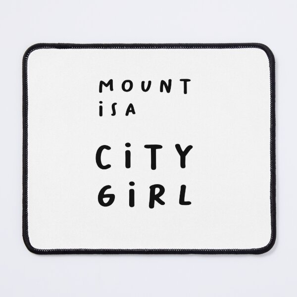 Item preview, Mount Isa CITY GIRL | Typography Design | Minimalist Aesthetic designed and sold by RM-Journey.
