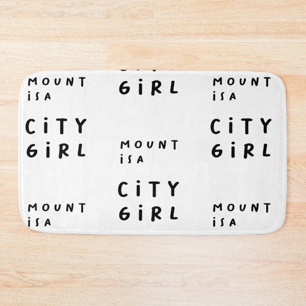 Item preview, Mount Isa CITY GIRL | Typography Design | Minimalist Aesthetic designed and sold by RM-Journey.