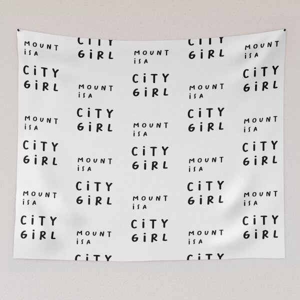 Item preview, Mount Isa CITY GIRL | Typography Design | Minimalist Aesthetic designed and sold by RM-Journey.
