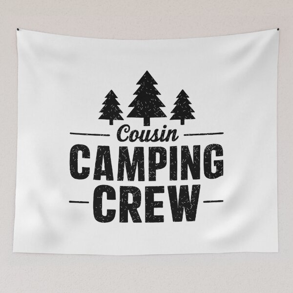 Item preview, cousin camping crew Campfire Family Reunion designed and sold by venavar.