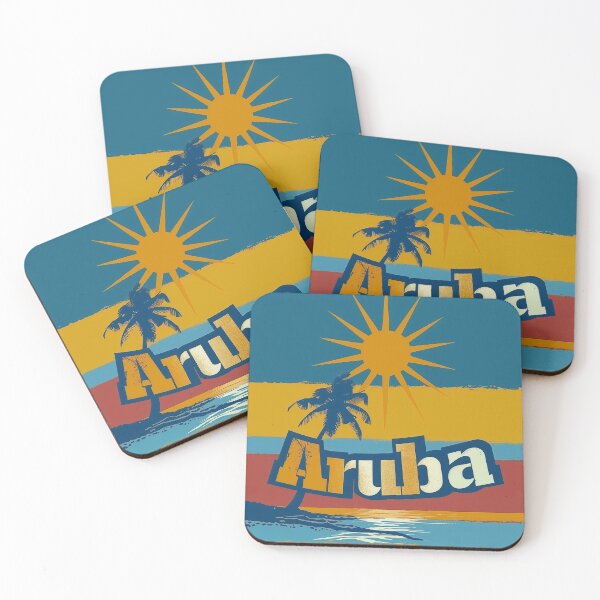 Item preview, 1980's Aruba logo stripes designed and sold by Tirsot.