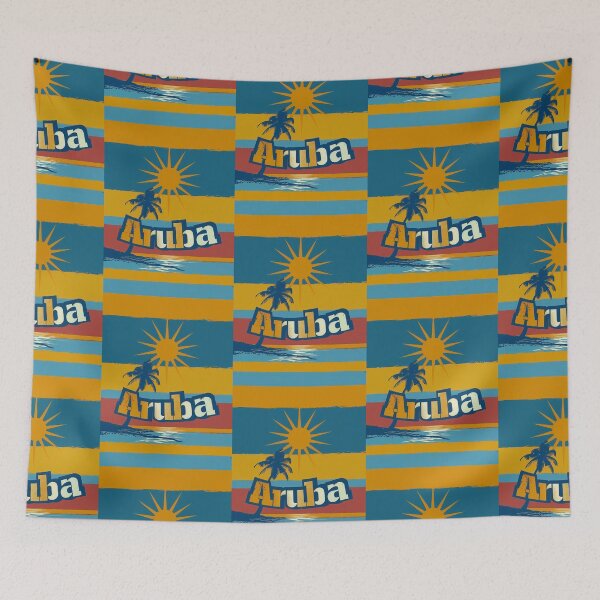 Item preview, 1980's Aruba logo stripes designed and sold by Tirsot.