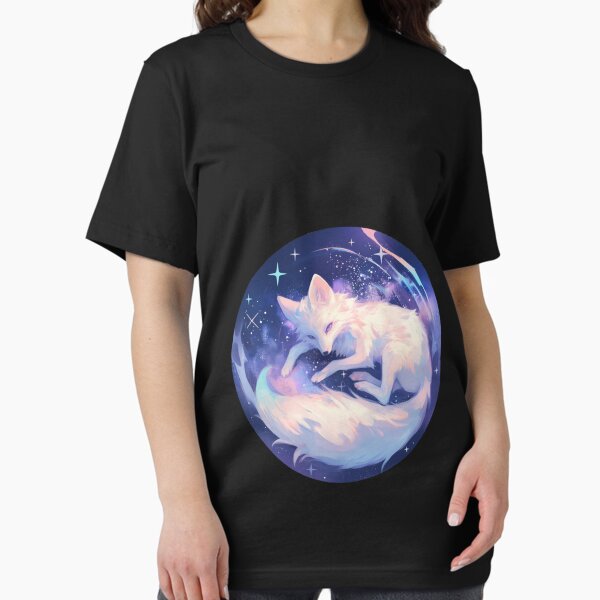 Item preview, Cyber White Fox // Aesthetic White Fox // Galaxy and Stars //  Animal Cute Art // Gaming Aesthetic Stickers designed and sold by SMARTKIT  DESIGNAGENCY.