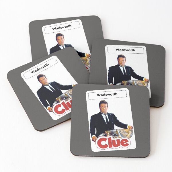 Item preview, CLUE - Movie style Character art Card - Butler Wadsworth designed and sold by Michaelofthe80s.