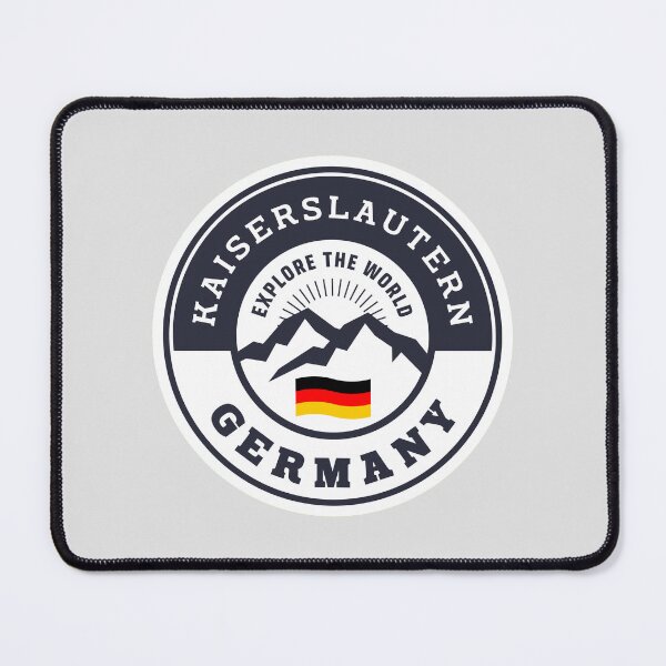 Item preview, Kaiserslautern Germany Black and White Crest designed and sold by World Designs.