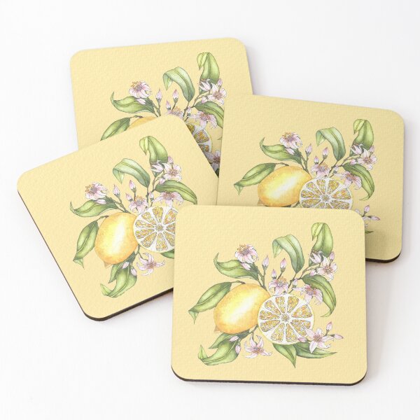 Item preview, Lemon watercolor illustration  designed and sold by LindaSitniece.