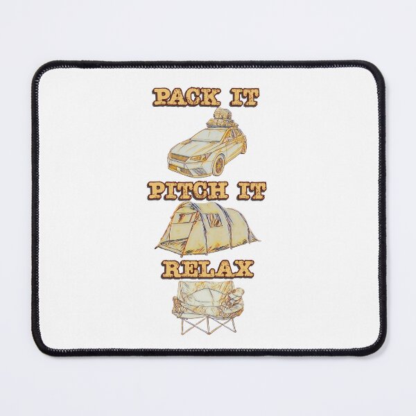 Item preview, Pack it, Pitch it, Relax - Gold Tent 1 designed and sold by BeccaAelishe.