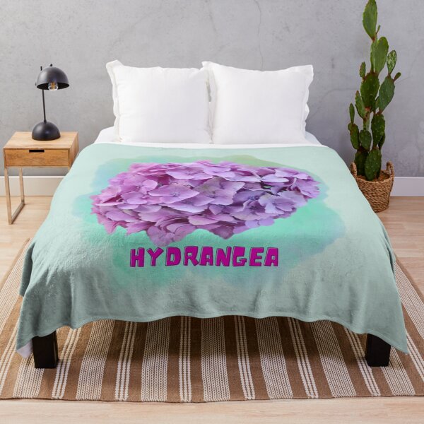 Item preview, Beautiful Hydrangea Blossom Art Print designed and sold by GusiaTreasures.