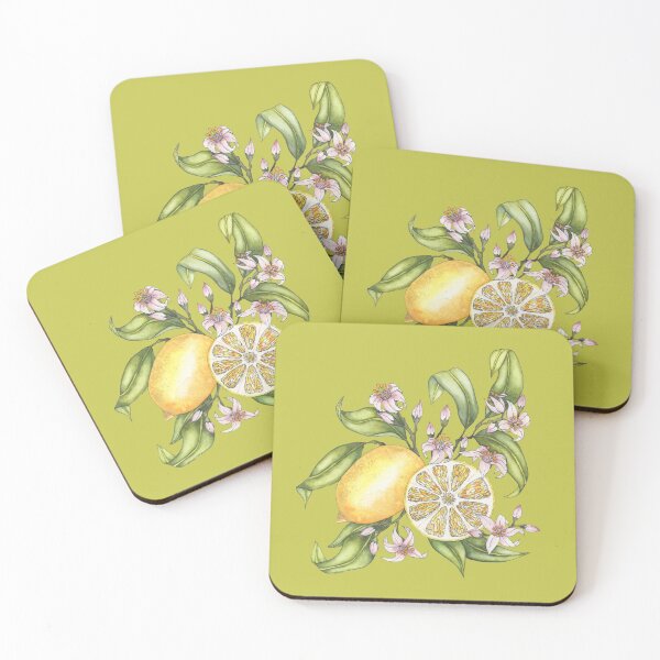 Item preview,  Lemon watercolor illustration  designed and sold by LindaSitniece.