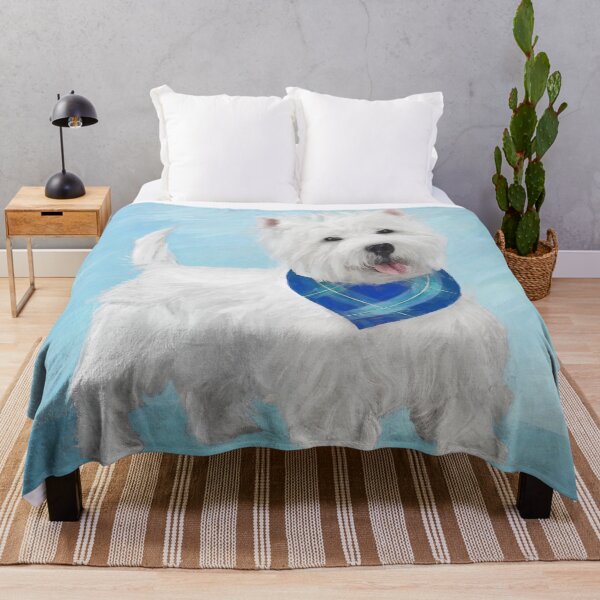 Item preview, West Highland White Terrier Painting Original Art designed and sold by alpendesigns.