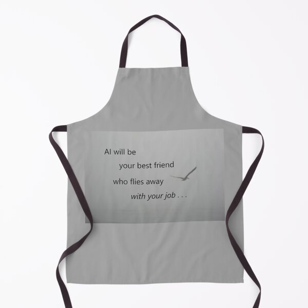 Item preview, Foggy Pelican Saying: AI Your Best Friend designed and sold by JoyousArt4u.