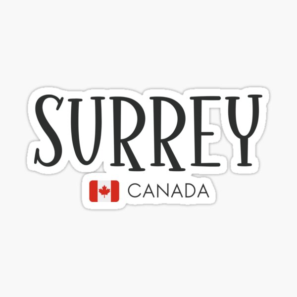 Item preview, Surrey - Canada  designed and sold by StudioRedKoala.