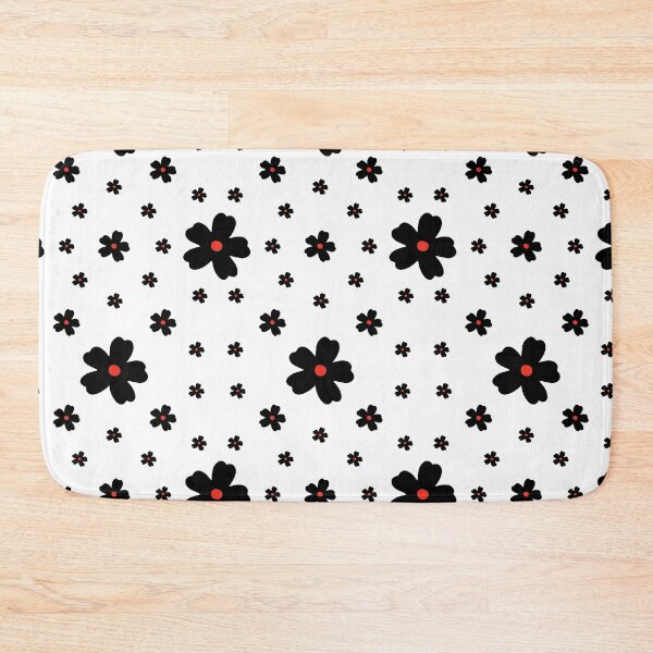 Item preview, Dark Flower with Red Center Seamless Pattern designed and sold by aheartforgod.