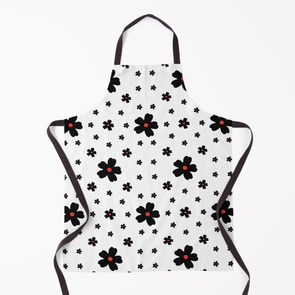 Item preview, Dark Flower with Red Center Seamless Pattern designed and sold by aheartforgod.