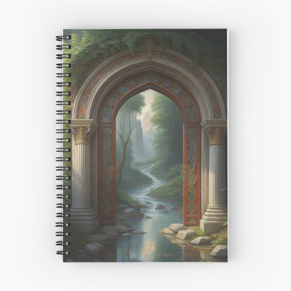 Item preview, Enchanted Forest Gateway Hidden Realm In Lush Wilderness designed and sold by EnchantedVista.