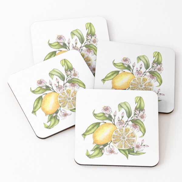Item preview, Lemon watercolor illustration  designed and sold by LindaSitniece.