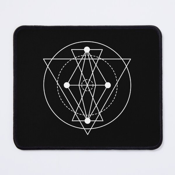 Item preview, Sacred Geometry, Esoteric Circle with Triangle Symbol designed and sold by Numbers-Art.