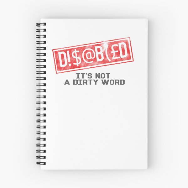 Item preview, Disabled it's not a dirty word designed and sold by Becky-Marie.