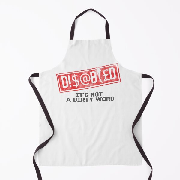 Item preview, Disabled it's not a dirty word designed and sold by Becky-Marie.
