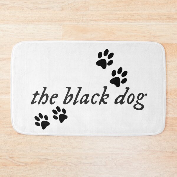 Item preview, the black dog (folklore style) designed and sold by sarabye.