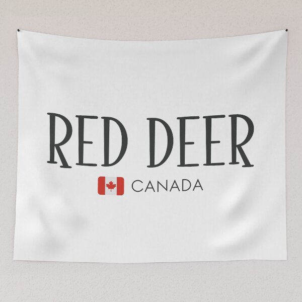 Item preview, Red Deer - Canada  designed and sold by StudioRedKoala.