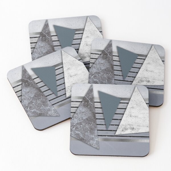 Item preview, Grunge Metal Geometric Forms 27 designed and sold by Diana377.
