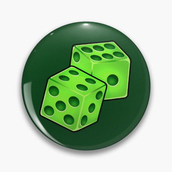 Item preview, Dice Roll - Green designed and sold by lulubeeart.